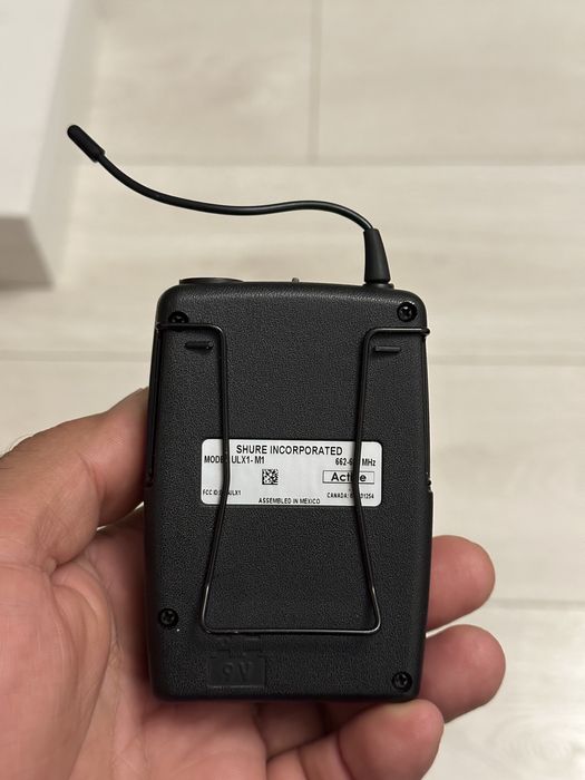 Shure ULX P4 M1 , ULX1 M1 bodypack Original SUA  662-698 MHz Wireless