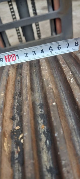 fulie 620 mm 4 canale 15 mm cu lagăre și ax