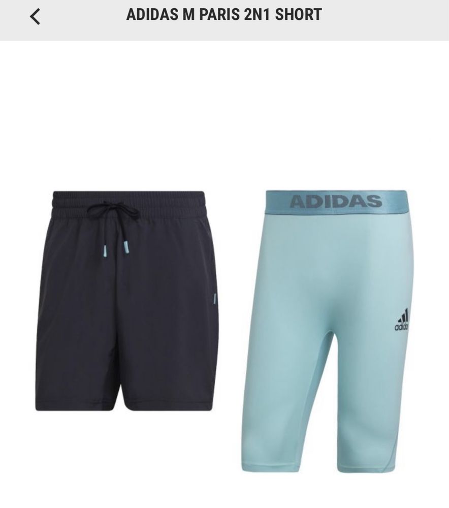 Adidas Short paris 2N1