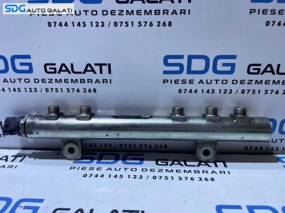 Rampa Presiune Injectoare cu Senzor Regulator Alfa Romeo Mito 1.3 JTD Multijet 2008 - 2010 Cod 0445214141 55211908 0281002903 [G0066]