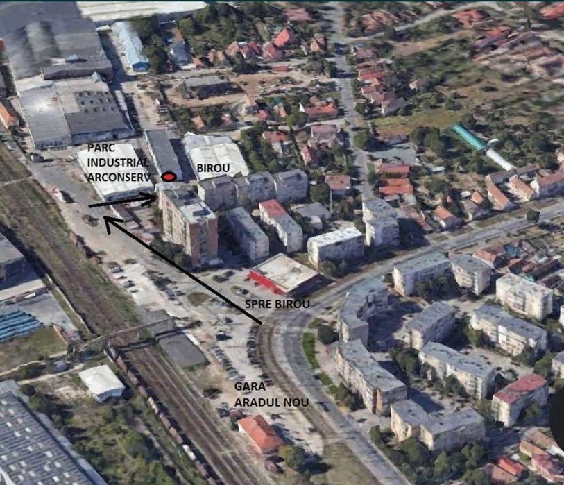 birou sau spatiu de depozitare de inchiriat Aradul Nou