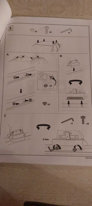 Bare Transversale THULE HONDA CRV 2014 - 2016