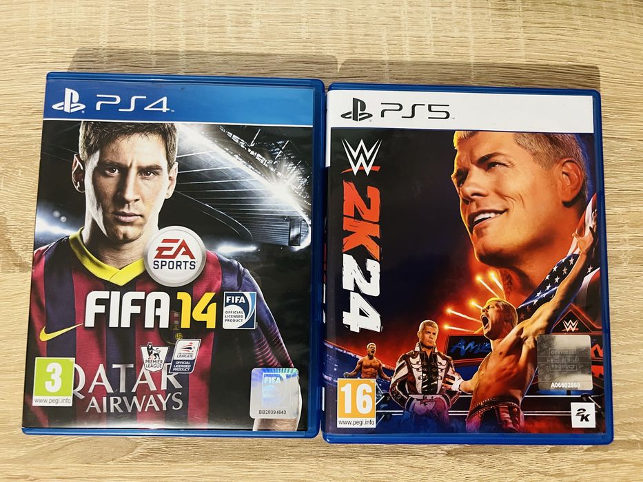 FIFA 14, WWE 24, PS4,PS5
