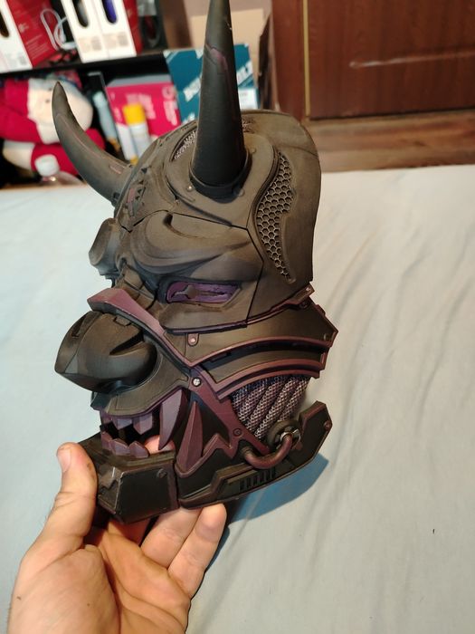 Cyberpunk oni маска 3д принт