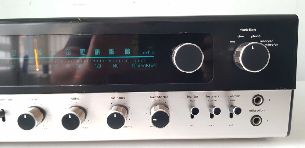Heco SMR 625 amplificator stereo satie receiver cu scala amplituner