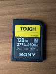 Високоскоростна SD карта - Sony 128GB TOUGH (R:277 W:150)