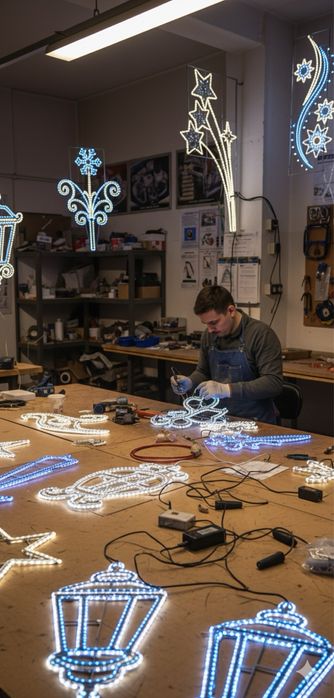 Консоли светодиодные праздничные! Новый год. Работаем по Казахстану