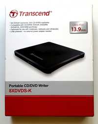 Портативный CD-R/RW, DVD-R Transcend TS8XDVDS-K