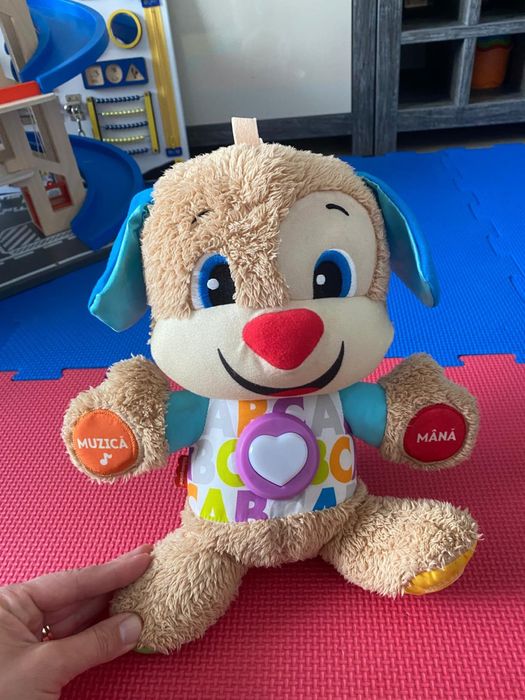 Jucarie interactiva Fisher Price, Catelusul vorbitor - Smart Stages