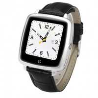 Ceas Smartwatch cu Telefon iUni U11C Plus, BLE, Camera, Silver