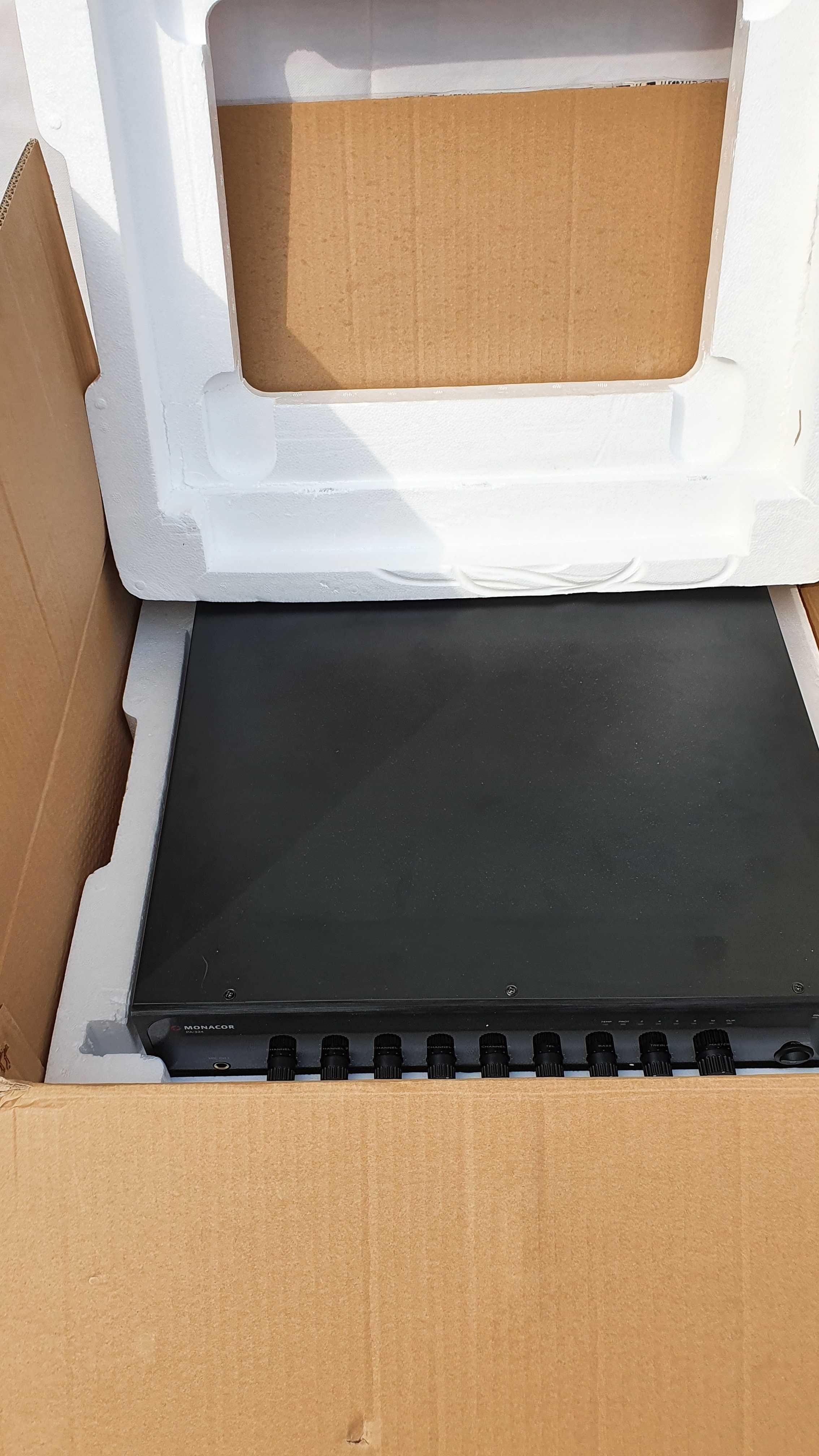 Amplificatoare Monacor PA100V x17buc 20-480W NOI/SH transport gratuit