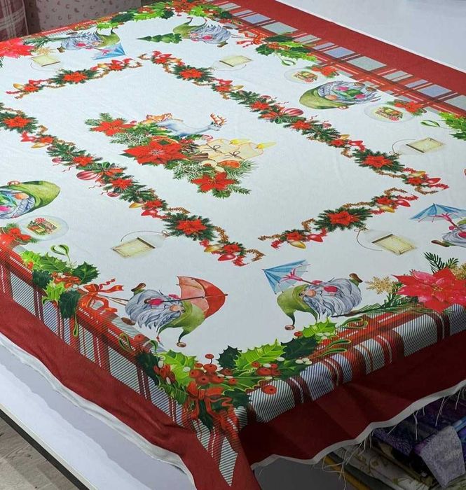 Скатерть новогодняя