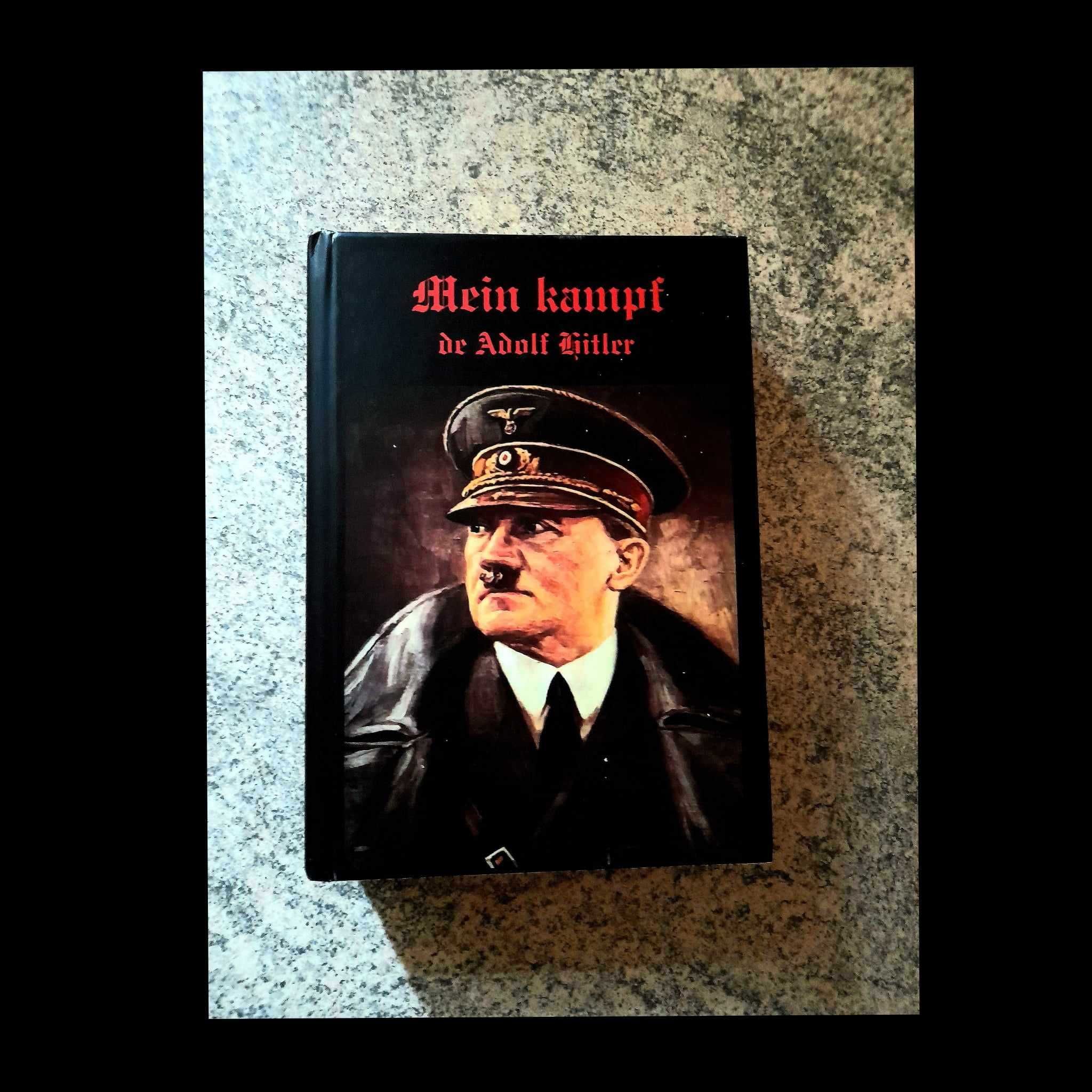 Mein Kampf de Adolf Hitler, cartonata,necenzurata, 2vol. editie de Lux
