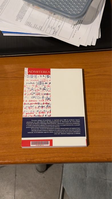 Culegeri admitere politehnica