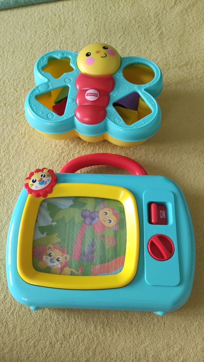 Fisher price сортер и музикален кутия