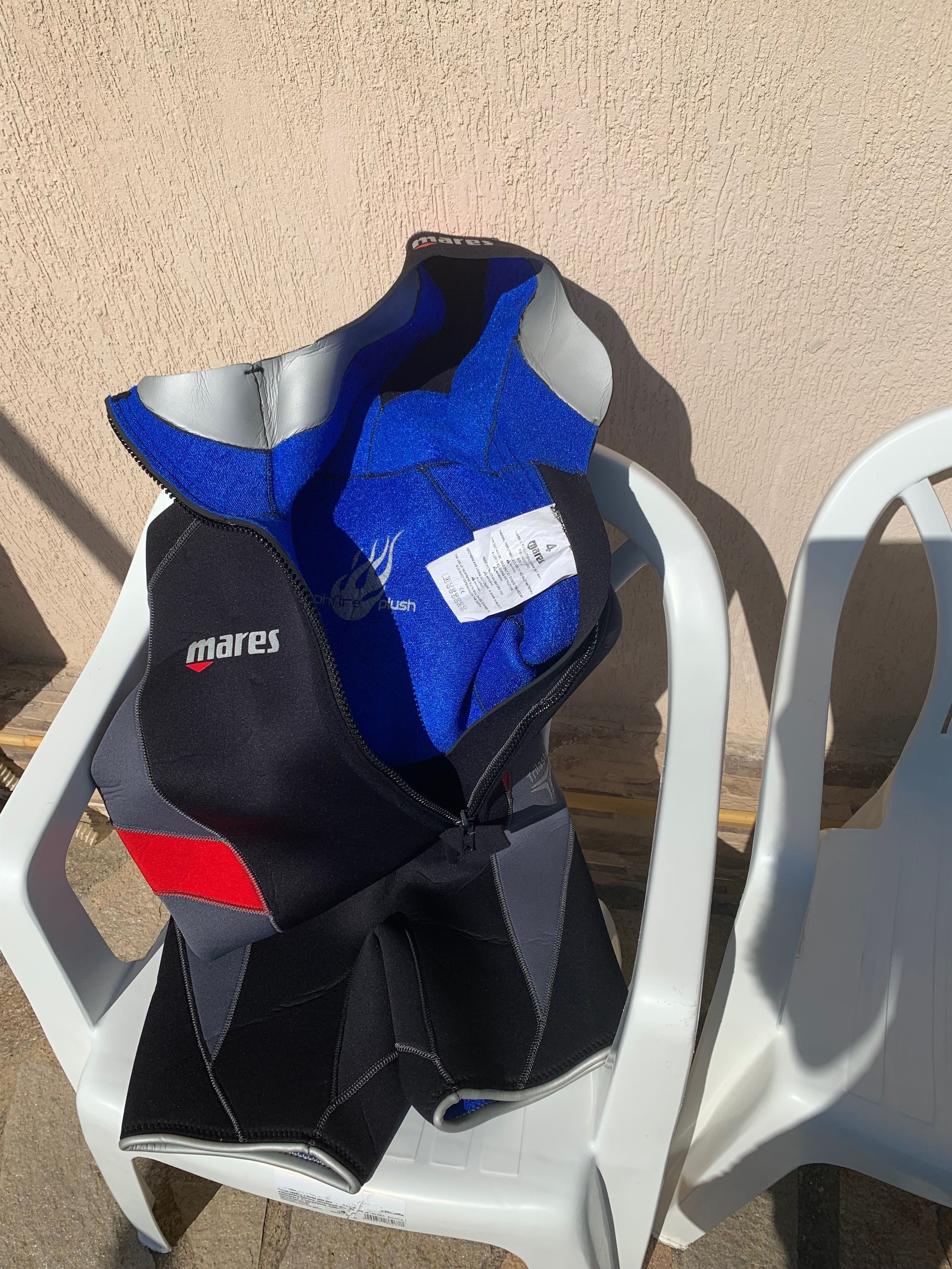Нов мокър костюм Mares Evolution 5+5
