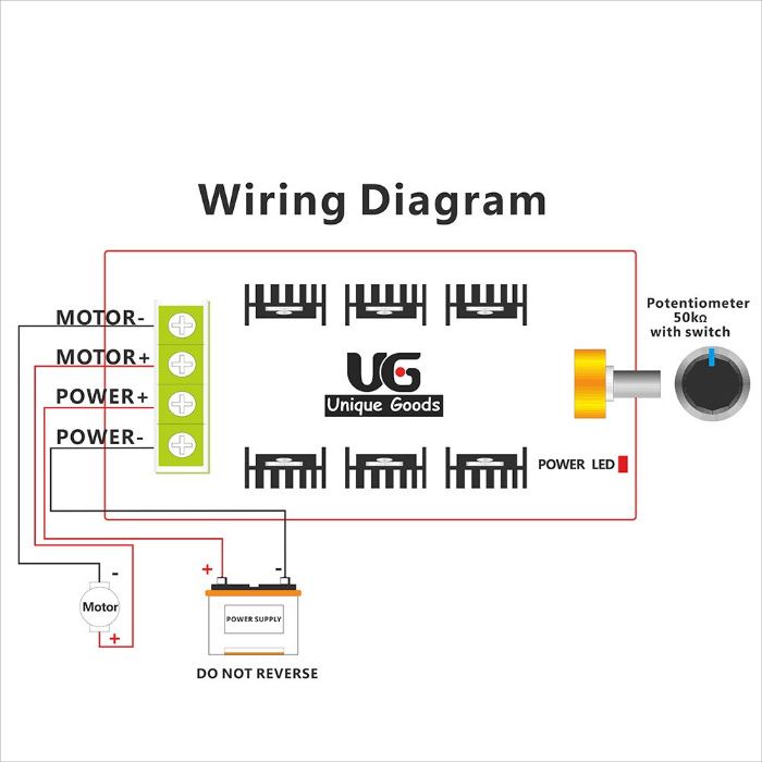 PWM 40A Variator turatie motor controller HHO max 9-50V 2000W Nou!