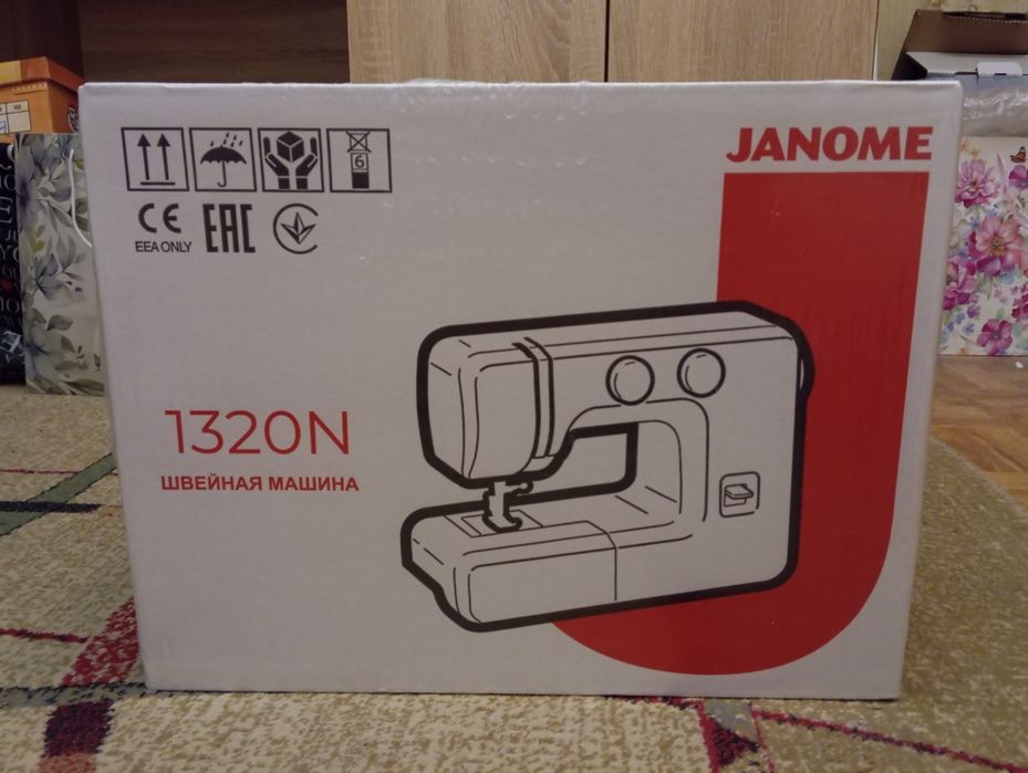 Швейная машина JANOME 1320 N с гарантией