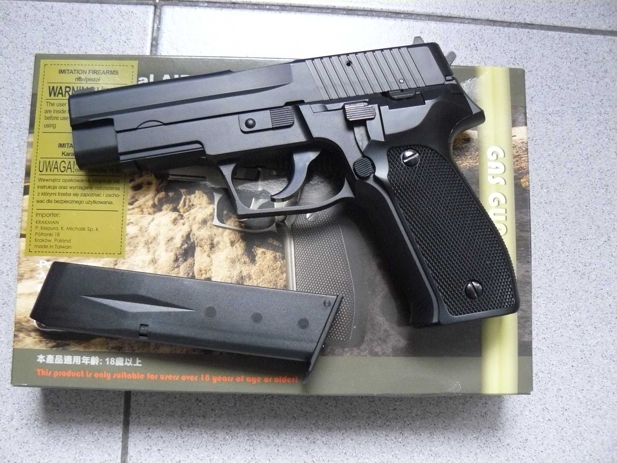 Pistol Airsoft SIG SAUER P226 STTI Green Gas NBB,Nou In Cutie