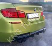 Дифузьор / добавка за задна броня за БМВ Ф10 / BMW F10 Diffuser