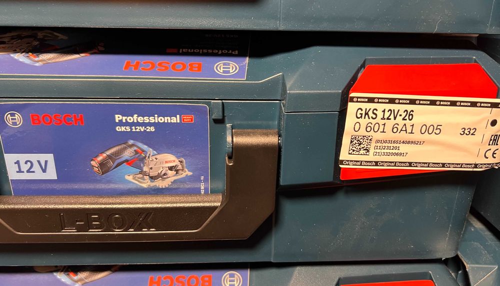 Ferestrau circular Bosch ProfessionaL GKS 12V-26 L-Boxx Nou