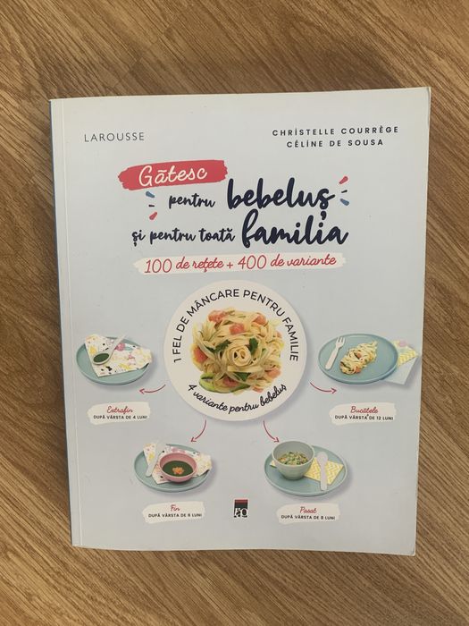Cartea Gatesc pentru bebelus si pentru toata familia