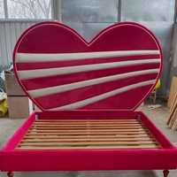 Кровать"Линия сердца 3D"Размер 180*200. Авторская, оригинал, качество!