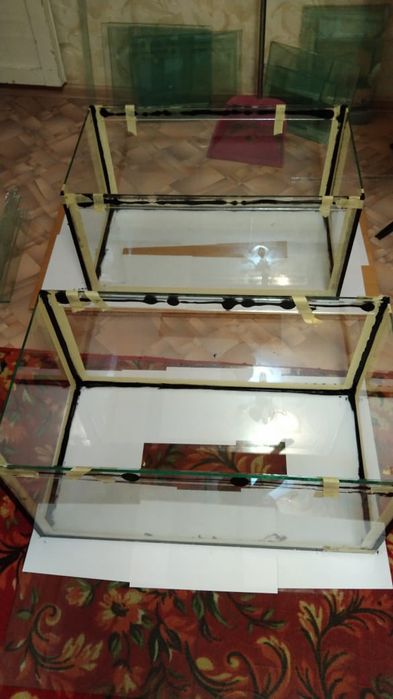 Изготовление аквариумов, рыбки идут бесплатно