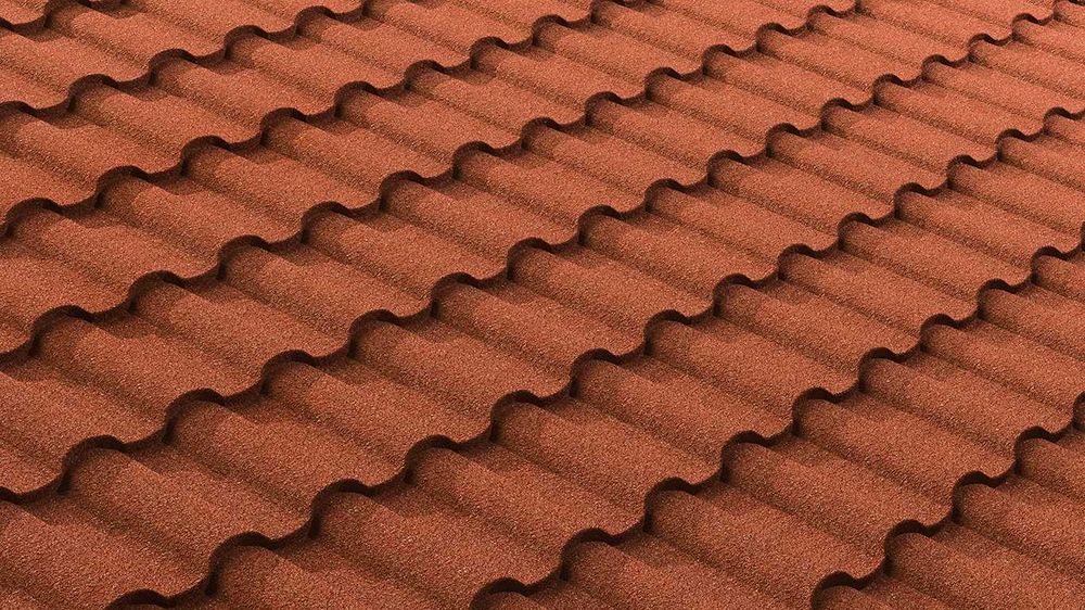 Tigla metalica  cu roca vulcanica Novatik NATURA - dealer autorizat