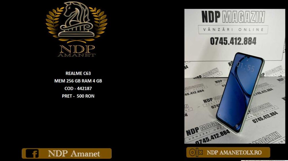 NDP Amanet NON-STOP Bld.Iuliu Maniu 69 REALME C63 (44217)