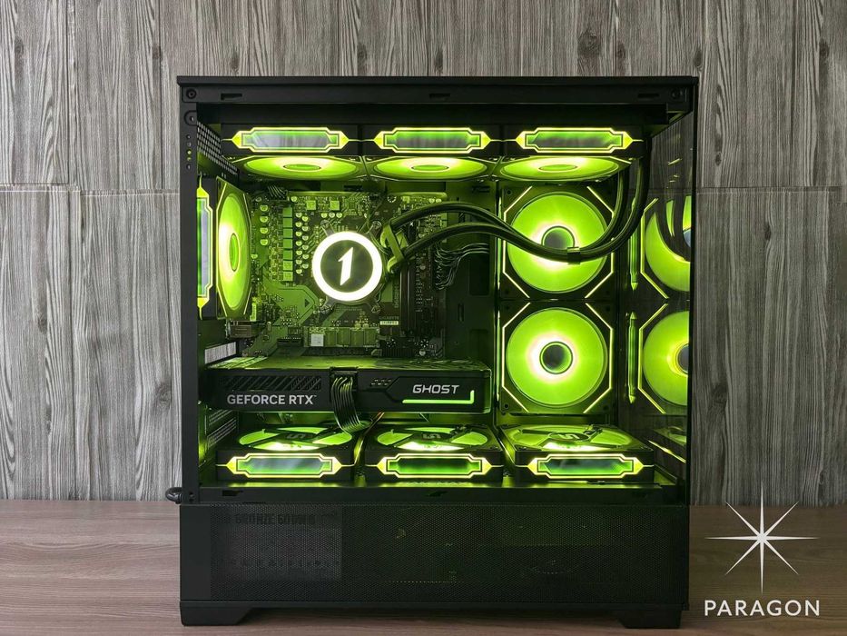 Геймърски компютър, гаранция Ryzen 7500F/RTX 5060TI/32GB RAM/1TB