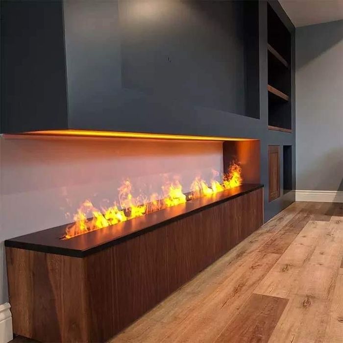 Декоративный камин-увлажнитель воздуха с эффектом пламени и огня