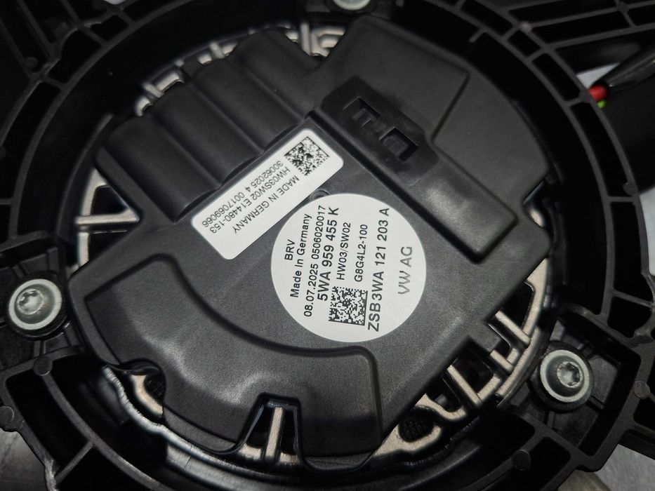 3WA121203A Нов Вентилатор охлаждане VW PAssat B9 Tiguan Golf