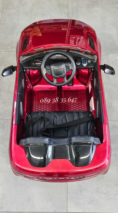 ТОП ЦЕНА!НОВО!Акумулаторен джип RANGE ROVER EVOQUE с 4Х4,12V,меки гуми