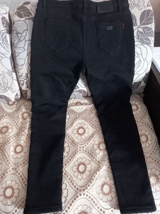 Джинсы с начесом