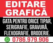 Grafica -Tipar | Pliante | Flyere | Bannere | Cataloage | LogoDesign |