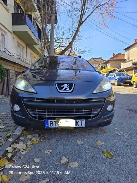 Продавам Пежо 207SW  дизел, 90 кс, 1600 куб.см,  в отлично състояние