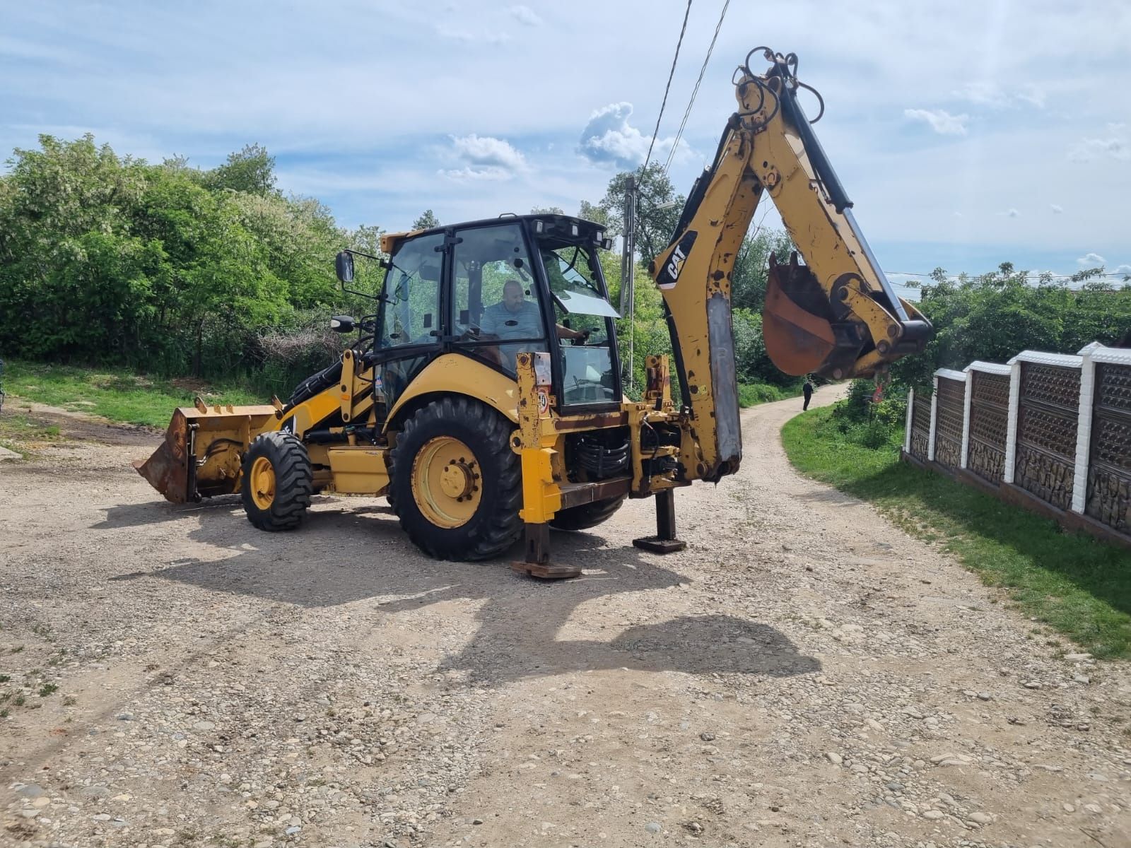 Buldoexcavator Caterpillar 432e 2008/buldoecsavator/multifuctionar