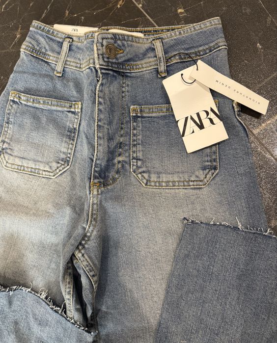 Дамски дънки Zara- с етикет
