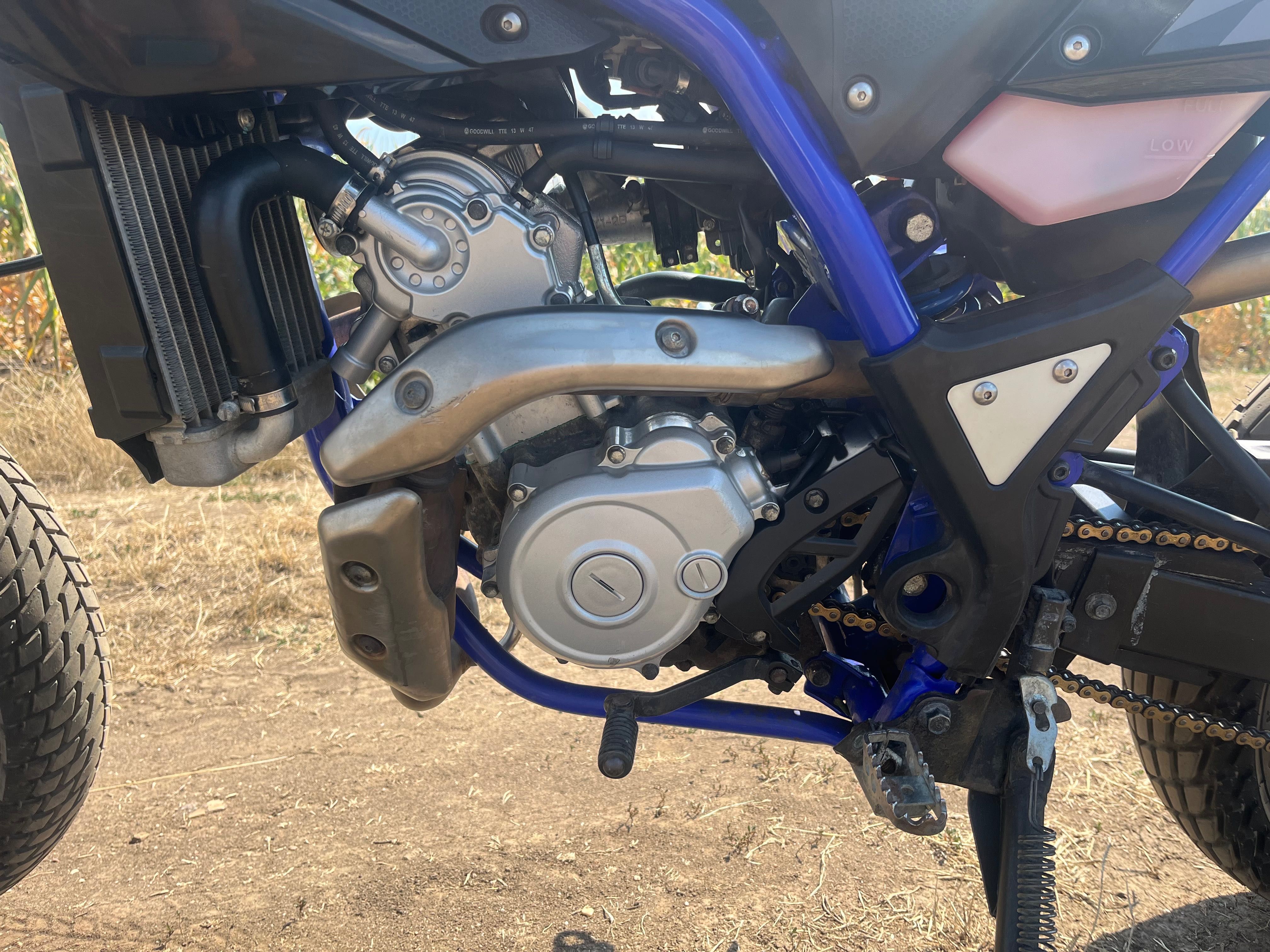 Yamaha wr 125 x супермото ендуро мотокрос мотоциклет