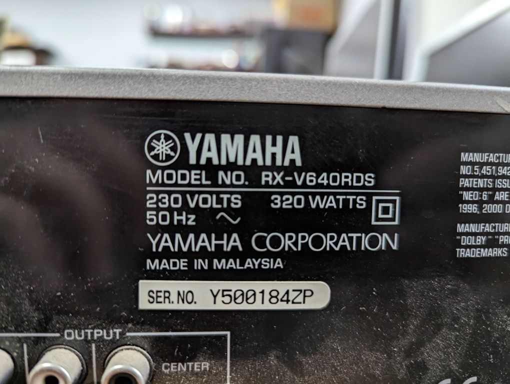 Продам ресивер Yamaha RX-V640RDS