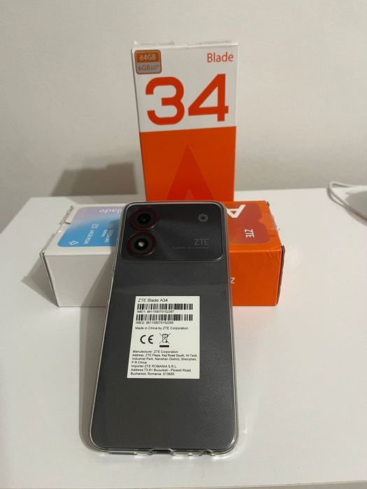 Vând ZTE blade A34 Nou