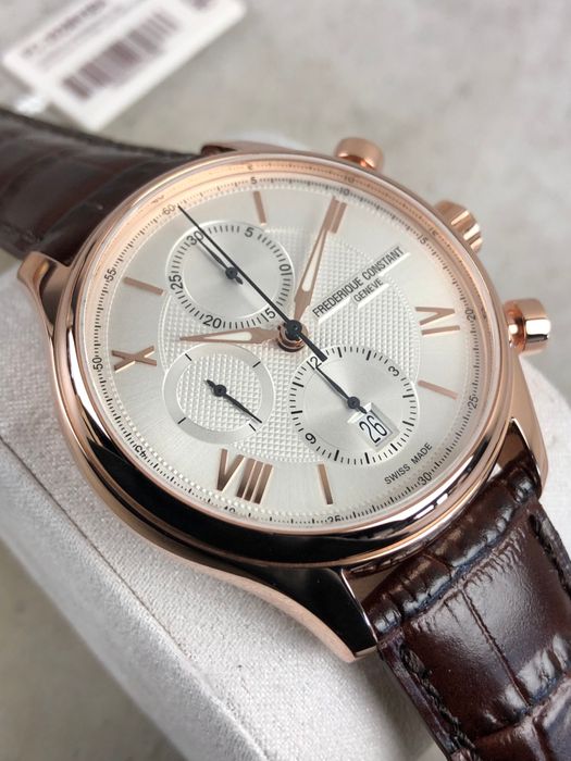 Швейцарские часы Frederique Constant, хронограф лимиторованные
