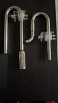 Set lily pipe inox Stainless Inflow si Outflow 16/22