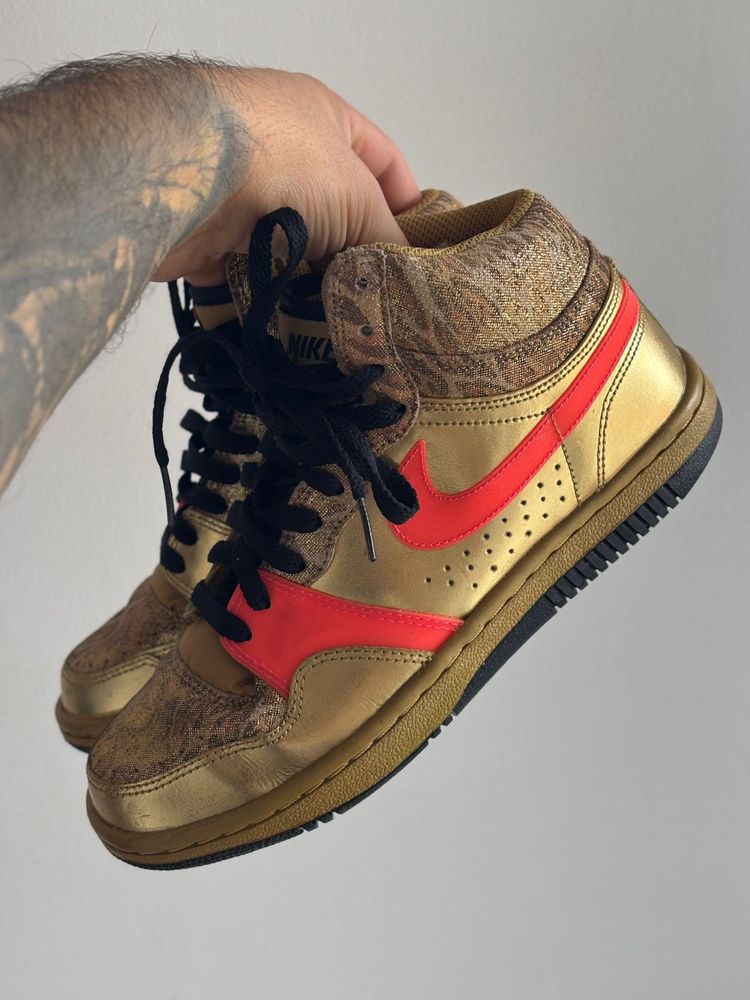 Nike Air Force Cheetah Gold marimea 38 Sneakers