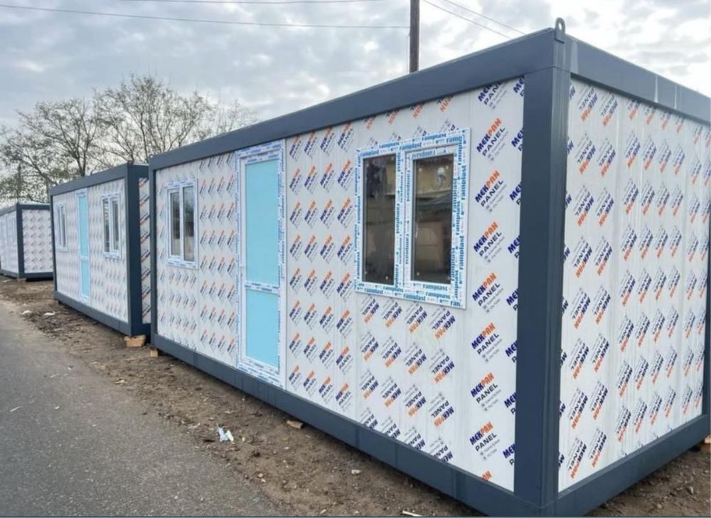 Vand container vitrina gri antracit