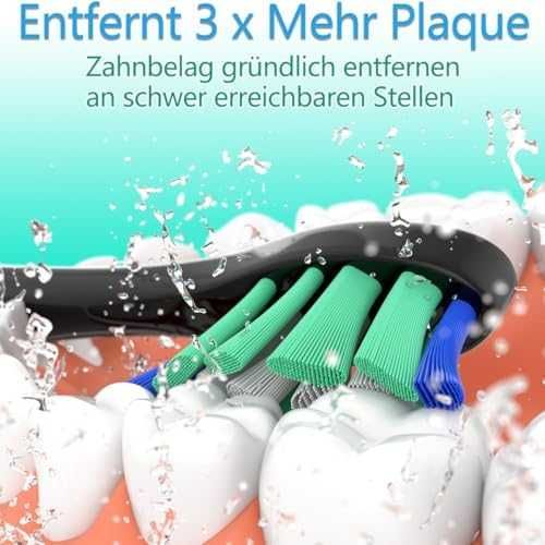 Нови 12 броя резервни четки за зъби Sonicare капачки W-образни влакна