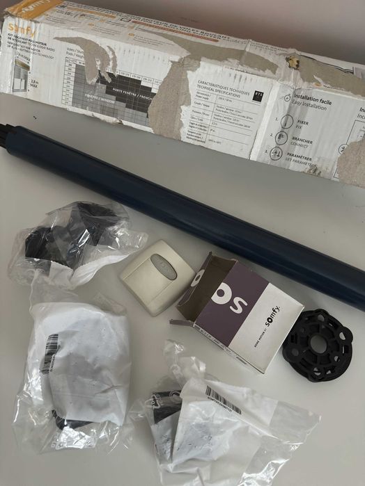 Somfy 1240388 Solus 10 Motor rulou Telecomanda Radio LT 50