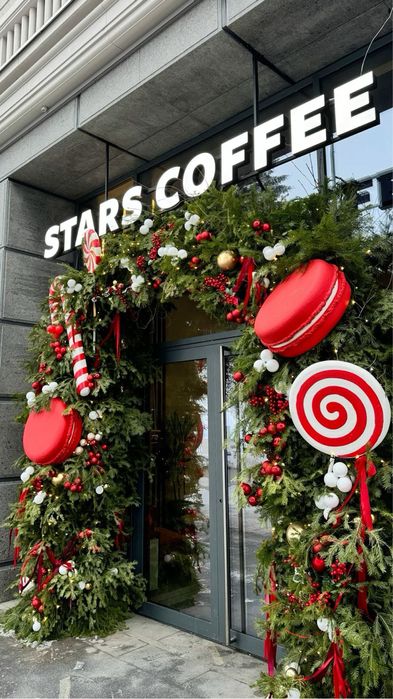 Оформление входной двери, дома, фасада