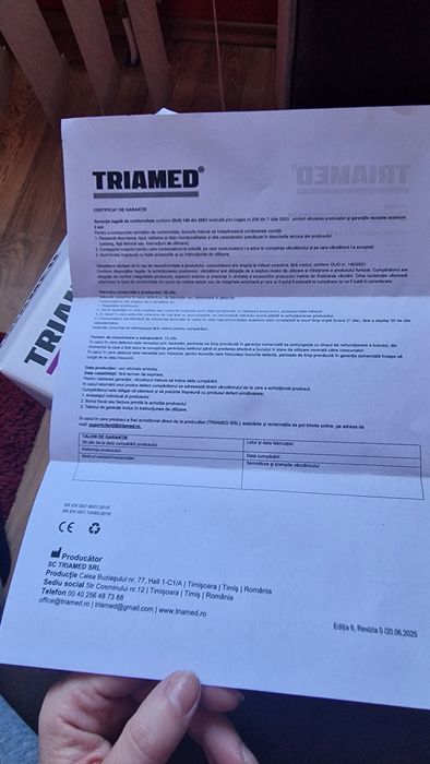 Orteza umar, brat, antebrat drept